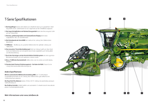 Kombajny zbożowe John Deere T 660
