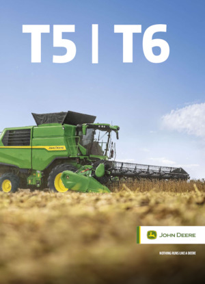 Kombajny zbożowe John Deere T5 600  
