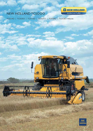 Kombajny zbożowe New Holland TC 5070 SCR