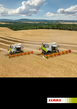 Kombajny zbożowe Claas Trion 720 Terra Trac