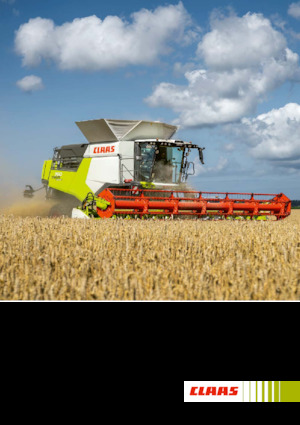 Kombajny zbożowe Claas Trion 740    