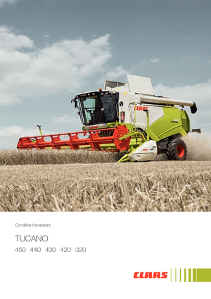 Kombajny zbożowe Claas Tucano 320