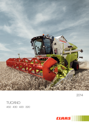 Kombajny zbożowe Claas Tucano 420