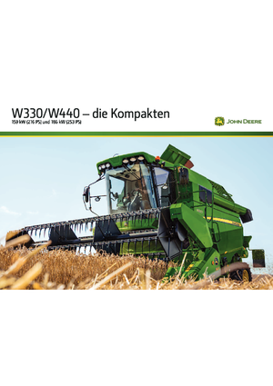 Kombajny zbożowe John Deere W 440