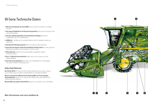 Kombajny zbożowe John Deere W 650