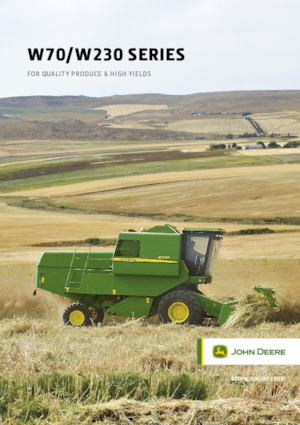Kombajny zbożowe John Deere W230