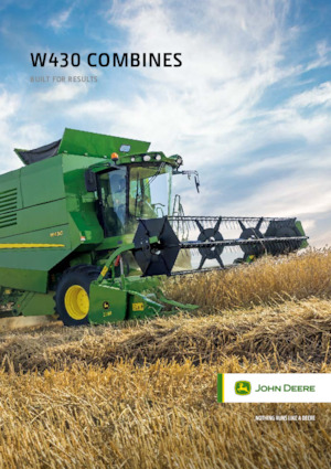 Kombajny zbożowe John Deere W430