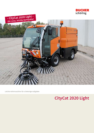 Zamiatarki kompaktowe Bucher-Schörling CityCat 2020 XL
