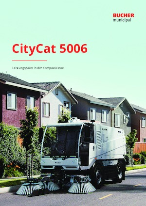 Zamiatarki kompaktowe Bucher-Schörling CityCat 5006