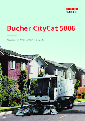 Zamiatarki kompaktowe Bucher-Schörling CityCat 5006
