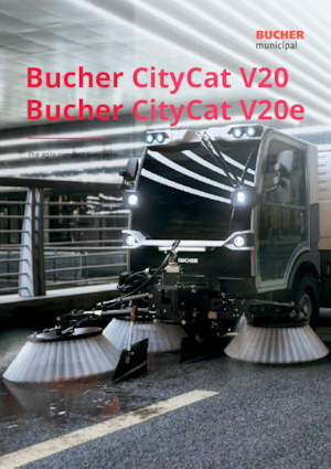 Zamiatarki kompaktowe Bucher-Schörling CityCat V20