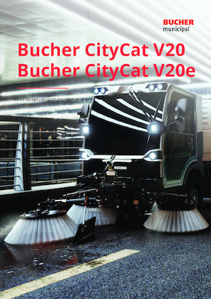 Zamiatarki kompaktowe Bucher-Schörling CityCat V20