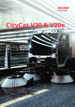 Zamiatarki kompaktowe Bucher-Schörling CityCat V20