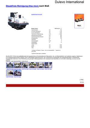 Zamiatarki kompaktowe Dulevo Dulevo 1100 Futura DL