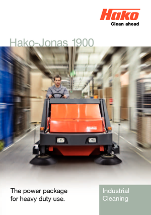 Zamiatarki kompaktowe Hako Jonas 1900 V