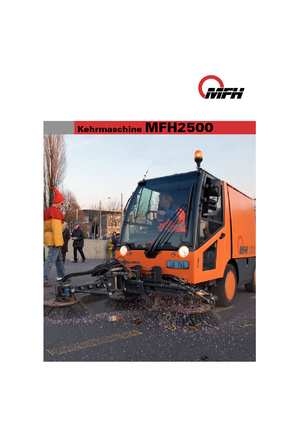 Zamiatarki kompaktowe MFH Hochdorf MFH 2500