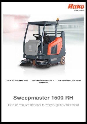 Zamiatarki kompaktowe Hako Sweepmaster D 1500 RH