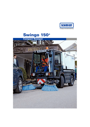 Zamiatarki kompaktowe Schmidt Swingo 150