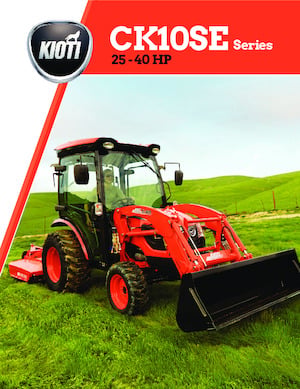 Ciągniki kompaktowe Kioti CK2610SE HST Cab 