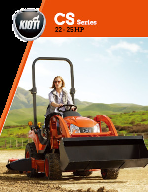 Ciągniki kompaktowe Kioti CS2510 