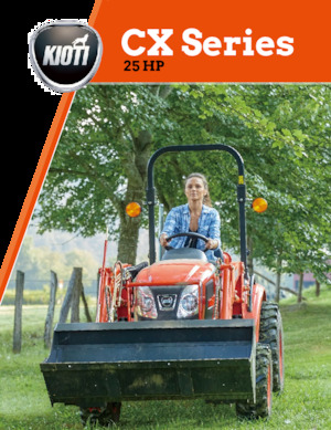 Ciągniki kompaktowe Kioti CX2510 HST Cab 