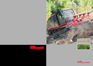 Ciągniki kompaktowe Prinoth Raptor 800