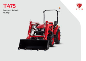 Ciągniki kompaktowe TYM T475 HST