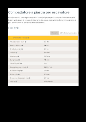 Ubijarki do koparek hydraulicznych Epiroc HC 150 