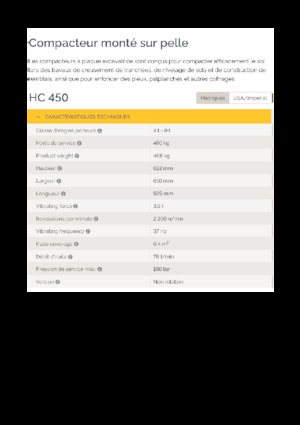 Ubijarki do koparek hydraulicznych Epiroc HC 450 