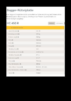 Ubijarki do koparek hydraulicznych Epiroc HC 450 R 