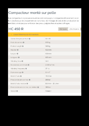 Ubijarki do koparek hydraulicznych Epiroc HC 450 R 