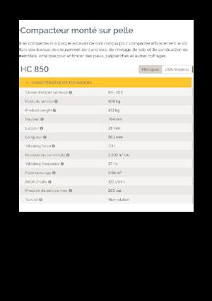 Ubijarki do koparek hydraulicznych Epiroc HC 850 