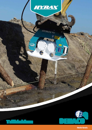 Ubijarki do koparek hydraulicznych Dehaco HYRAX 125