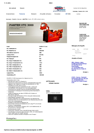 Przerzucarki kompostu Seko Panter VTC 3000