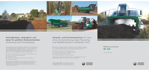 Przerzucarki kompostu Neuson-Ecotec SF 420