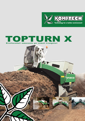 Przerzucarki kompostu Farwick® Topturn X 53
