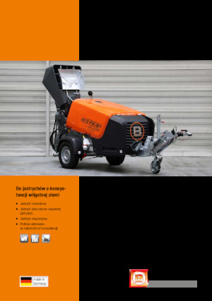 Przenośniki pneumatyczne Brinkmann EstrichBoy EC 450 BS Flex Drive 