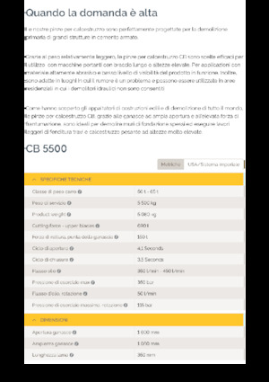 Kruszarki do betonu Epiroc CB 5500
