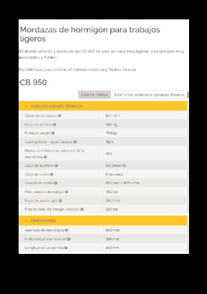 Kruszarki do betonu Epiroc CB 950