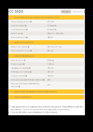 Kruszarki do betonu Epiroc CC 1600 U