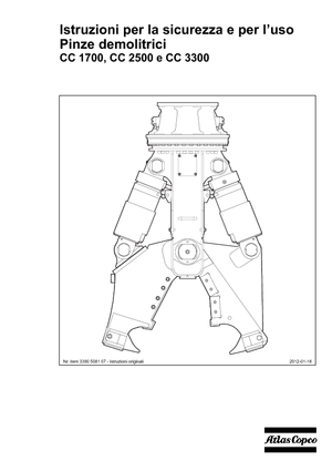 Kruszarki do betonu Atlas Copco CC 2500S