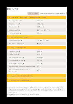 Kruszarki do betonu Epiroc CC 3700 U