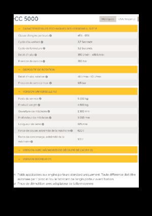 Kruszarki do betonu Epiroc CC 5000 U