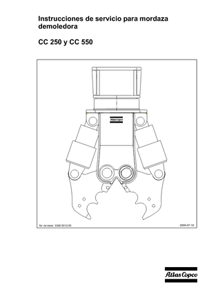 Kruszarki do betonu Atlas Copco CC 550