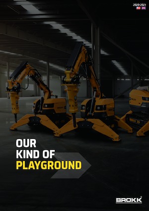 Kruszarki do betonu Brokk CC520