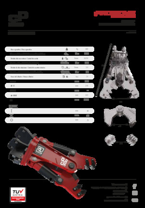 Kruszarki do betonu Promove CP 300