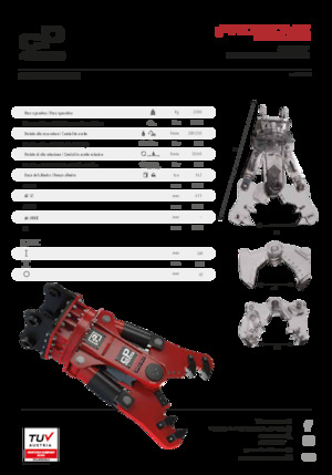 Kruszarki do betonu Promove CP 4000