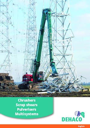 Kruszarki do betonu Dehaco CR 120R