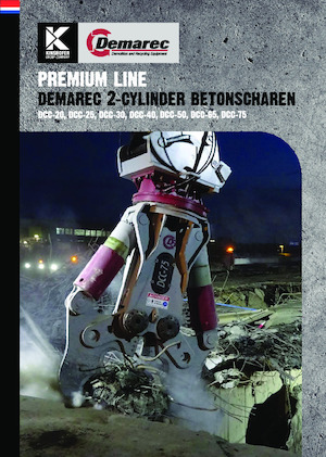 Kruszarki do betonu Demarec DCC-50