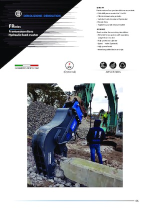 Rozdrabniacze betonu Hammer FP03